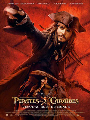Pirates des Caraïbes 3 : Jusqu'au bout du monde - Affiche française