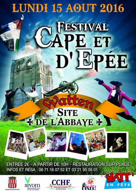 Festival de cape et d'épée à Watten