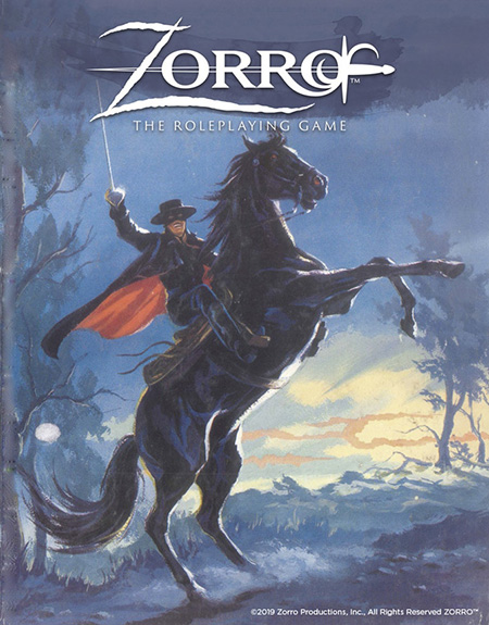  Zorro, le jeu de rôle, Zorro RPG