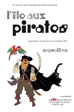 Exposition l'île aux pirates à Angoulême