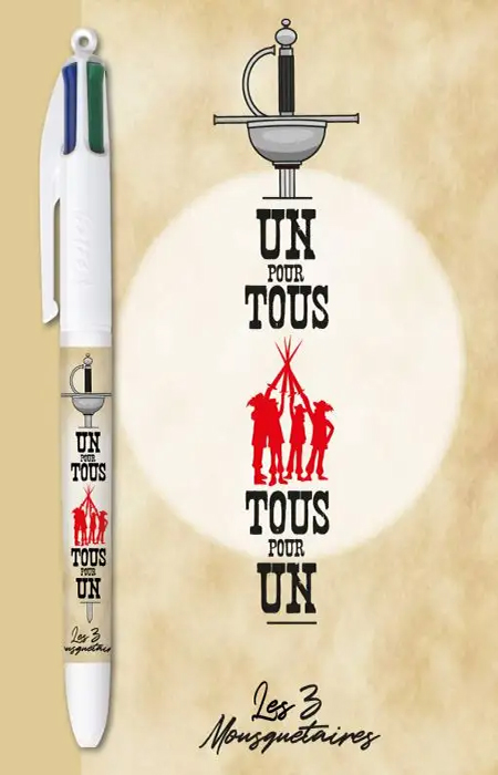 Bic - Les Trois mousquetaires