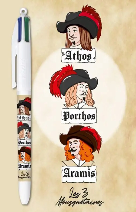 Bic - Les Trois mousquetaires