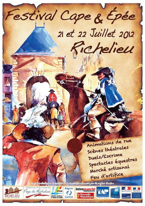 Neuvième festival de cape et d'épée à Richelieu