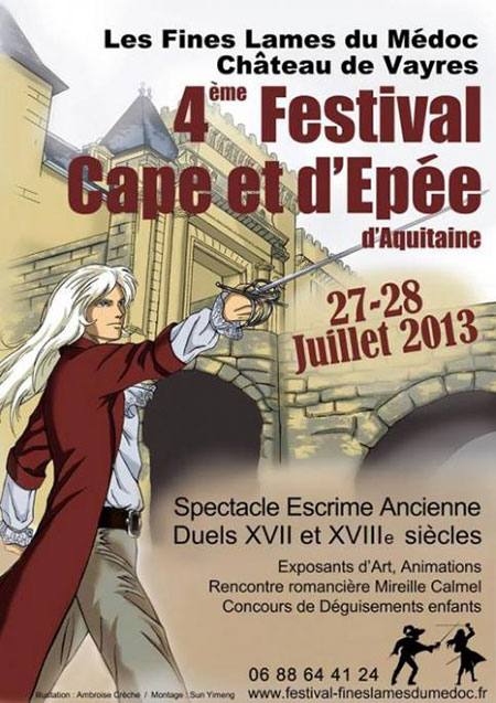 Quatrième festival de cape et d'épée d'Aquitaine